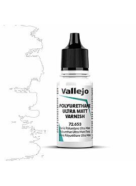 Polyurethane Ultra Matt Varnish 18 ml